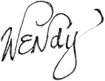 wendy blog signature
